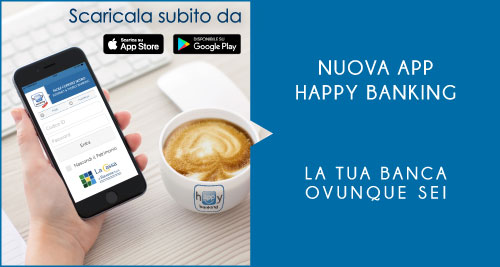 Immagine prodotto Nuova APP Happy Banking