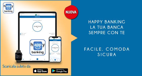 Immagine prodotto Nuova APP Happy Banking