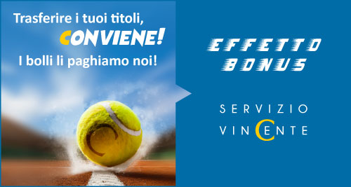 Effetto Bonus Servizio VinCente