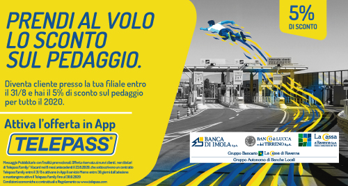 Immagine prodotto TELEPASS Promozione Estate 2020